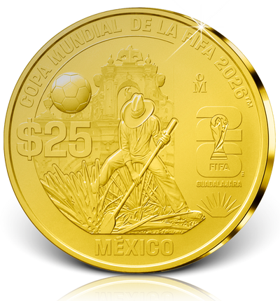 Gold-Gedenkmünze zur FIFA WM 2026™ „Guadalajara”