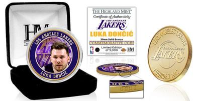 Limitierte NBA-Bronze-Gedenkprägung Luka Doncic!