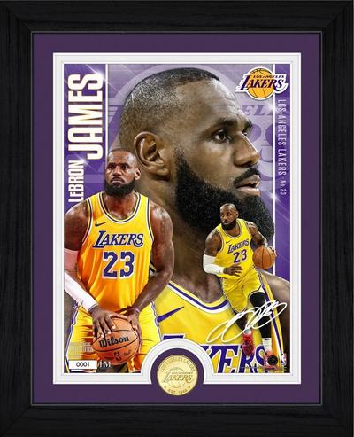 Limitierte kunstvolle NBA-Gedenkprägung LeBron James!