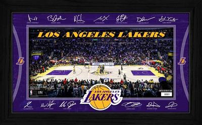 Offizielles Los Angeles Lakers Signature Court Poster!