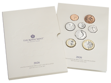 Der britische Sonder-Kursmünzen-Satz "Definitive Coin Set 2026"