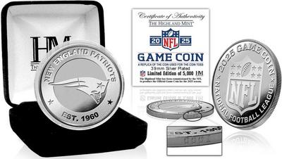 Offizielle NFL-Game Coin – „New England Patriots”
