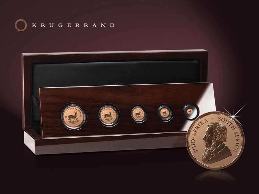 Südafrika 2026 Krügerrand Fractional Set in Reverse Proof