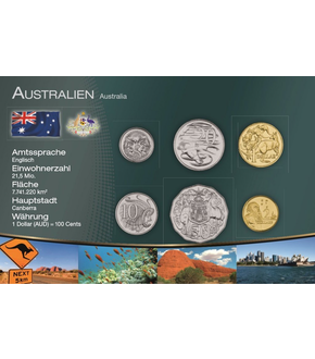2 für 1 Australien und Südafrika - Ihre Münzweltreise mit 25 Zielen!