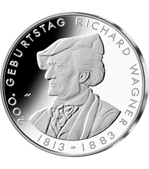 10 Euro Gedenkmünze "200. Geburtstag Richard Wagner"