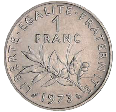 1 Franc Semeuse Société Française des Monnaies