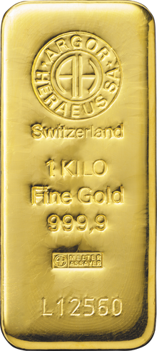 1 Kilo-Goldbarren 