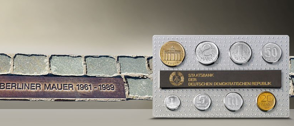 Die offiziellen Kursmünzensätze der DDR