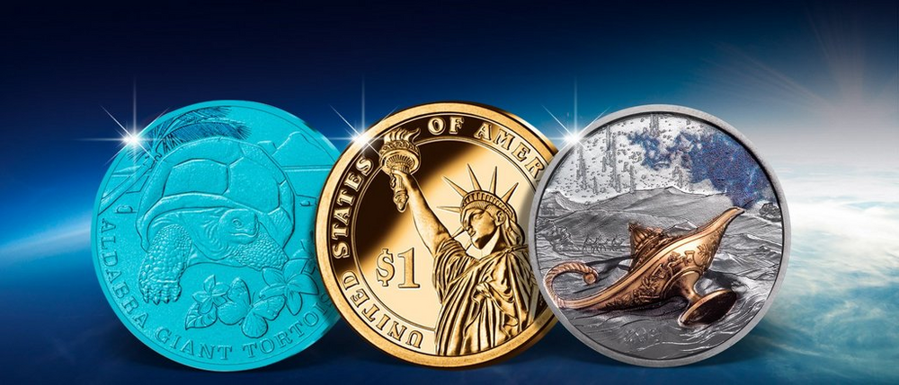 Internationale Münzen aus Gold und Silber