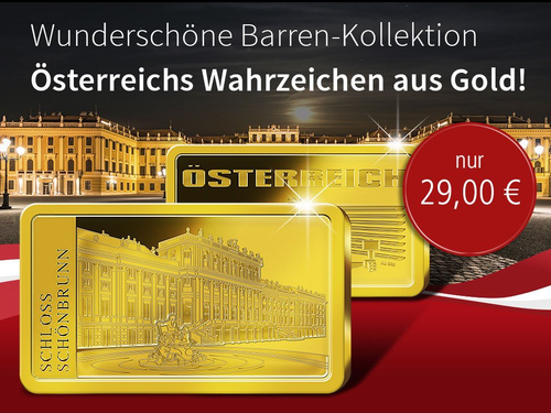 Österreichs Wahrzeichen aus Gold!