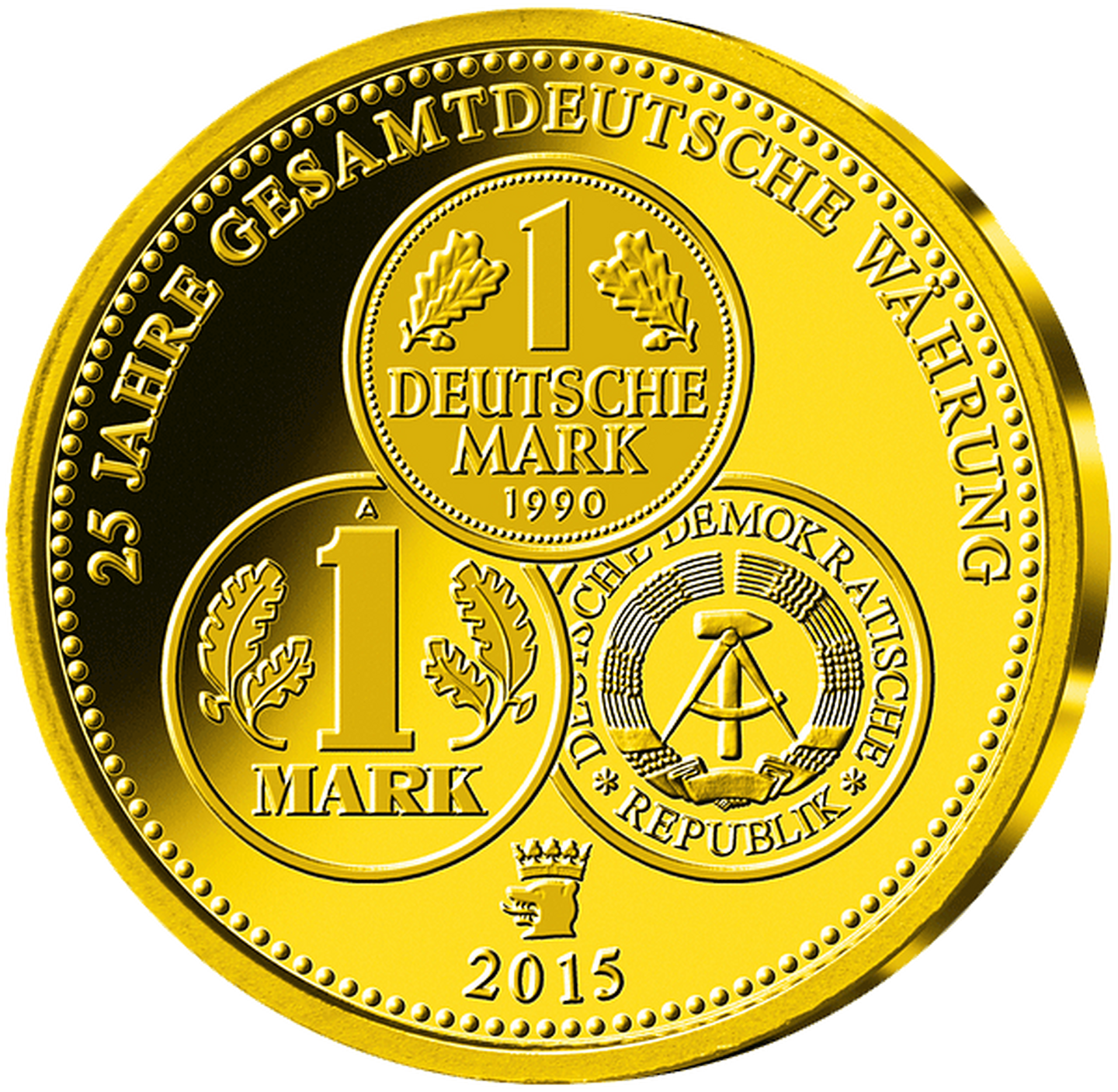 Goldmünze 