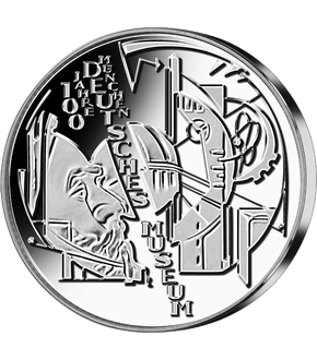 Die 10 Euro Gedenkmünze "Deutsches Museum München"