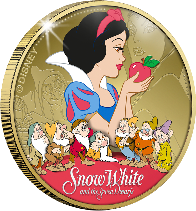 „Disney Classics“ – die neue offizielle Kollektion mit 24-Karat-Vergoldung – Ihr Start: „Schneewittchen“!