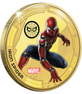 Frappe dorée à l'or pur « Marvel: Spider-Man »