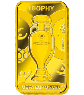 Die größte Goldbarren-Münze „Trophäe“ zur UEFA EURO 2020™!
