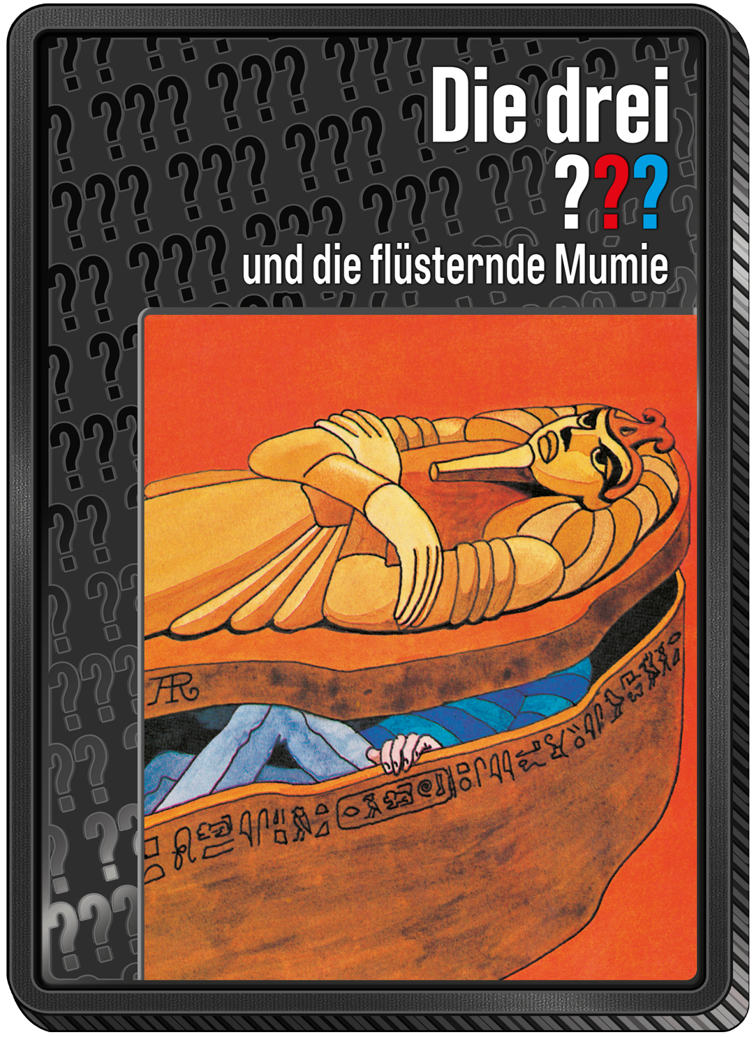 Offizieller Gedenkbarren „Die Drei ??? und die flüsternde Mumie“