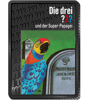 Offizieller Gedenkbarren „Die Drei ??? und der Super-Papagei“