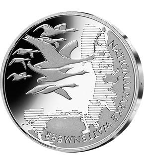Die 10 Euro Gedenkmünze "Nationalpark Wattenmeer"