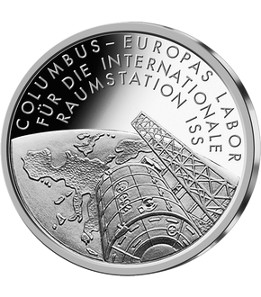 10-Euro-Silber-Gedenkmünze "Internationale Raumstation ISS"