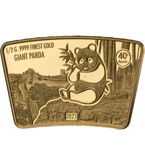 Jubiläums-Kollektion „40 Jahre Gold-Panda"