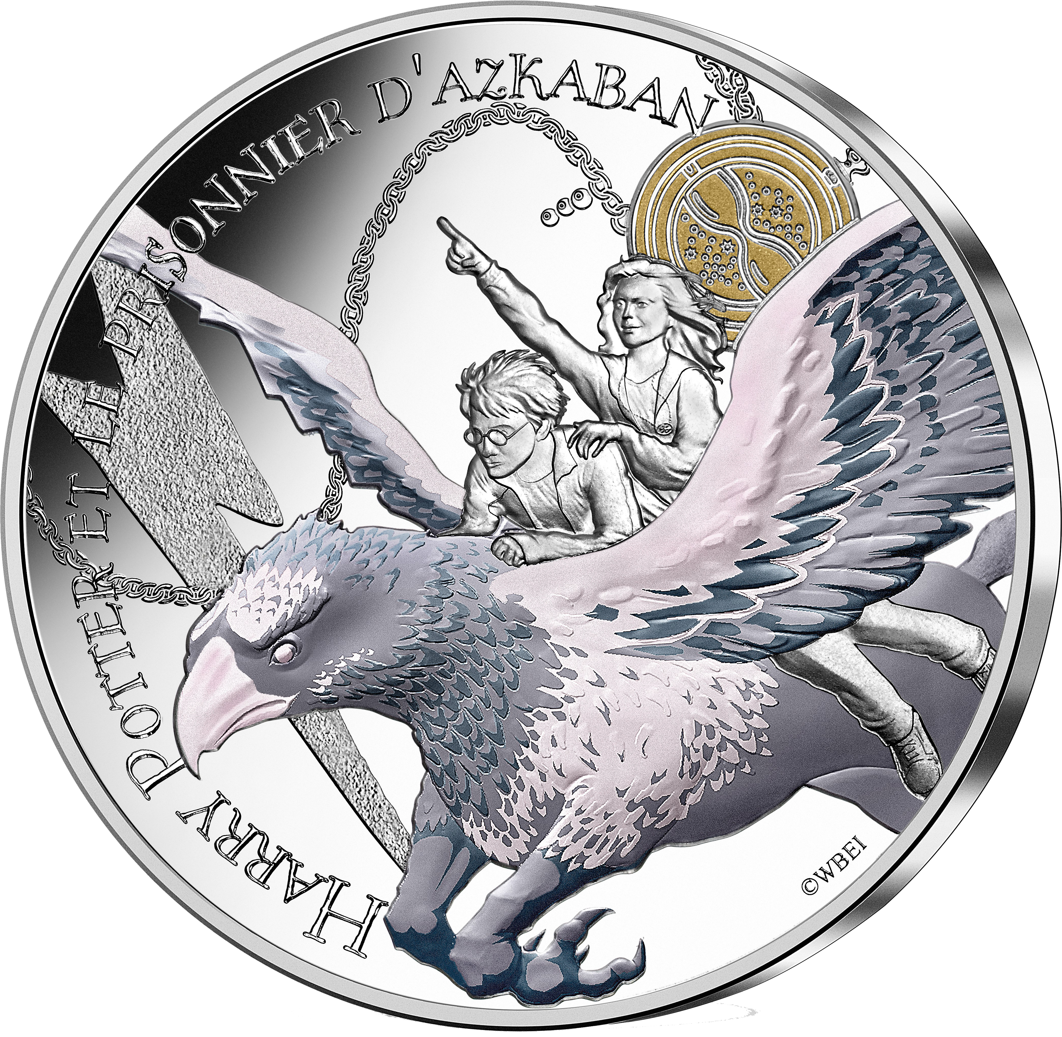 Monnaie officielle de 10 Euros en argent «Harry Potter et le prisonnier d'Azkaban 6/18» 2021