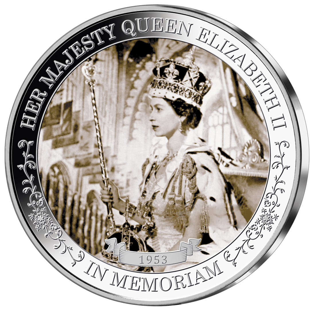 Die Silber-Gedenkprägungen zu Ehren von Königin Elizabeth II.!