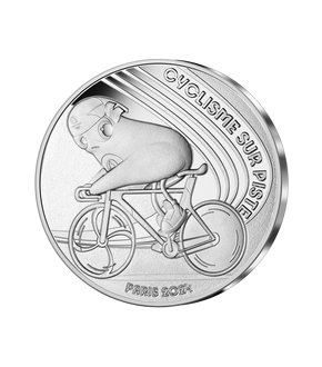 La monnaie de 10 € argent « Paris 2024 - Cyclisme sur piste » 2023