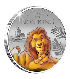La frappe DISNEY™ en argent officielle: "Le Roi Lion" 