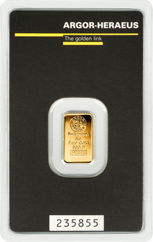 Der 2g-Goldbarren 