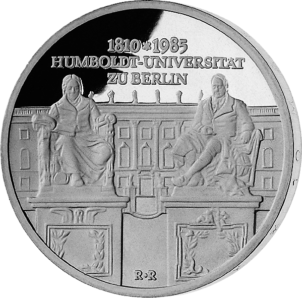 10 Mark DDR Gedenkmünze "175 Jahre Humboldt-Universität Berlin"!