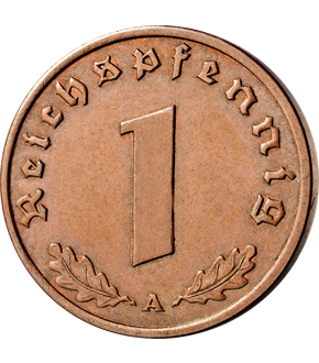 Drittes Reich 1 Reichspfennig 1936-1940
