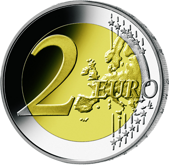 Monnaie De 2 Euros 25eme Anniversaire Du Ruban Rose 17 Societe Francaise Des Monnaies
