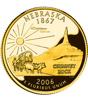 Les Quarter-Dollars des États-Unis  « Nebraska/Colorado »