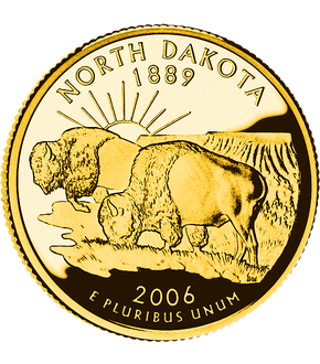 Les Quarter-Dollars des États-Unis « North Dakota/South Dakota »