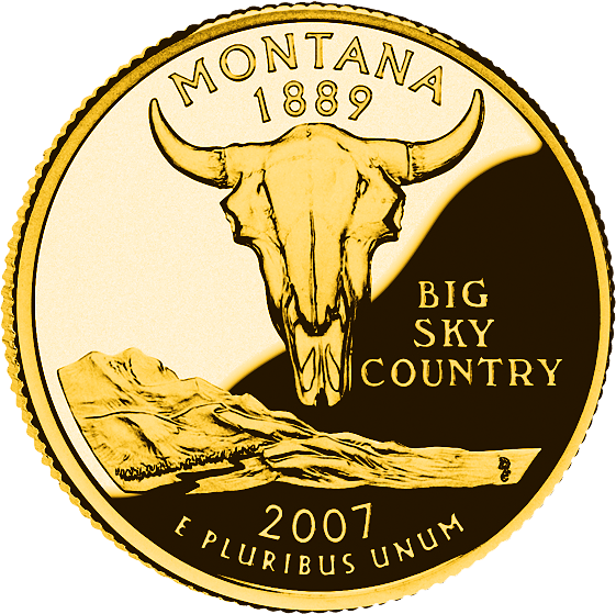 Monnaie Les Quarter-Dollars des États-Unis  « Montana/Washington »