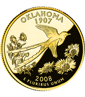Set de 2 Quarter Dollars: «Utah» et «Oklahoma»