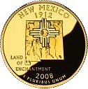 Les Quarter-Dollars des États-Unis  « Nouveau Mexique / Arizona »