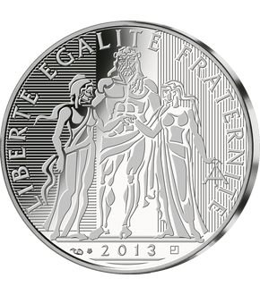 Monnaie de 10 Euros en argent «Hercule» 2013