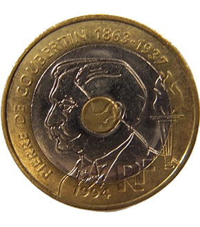 Monnaie de 20 Francs «Pierre de Coubertin»