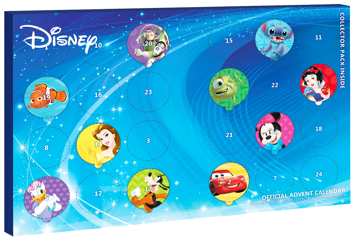 Calendriers numismatiques de l'Avent Disney et Star Wars