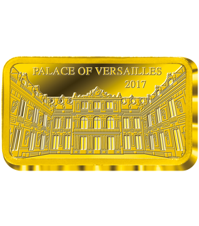 Monnaie-lingot en or le plus pur «Château de Versailles»