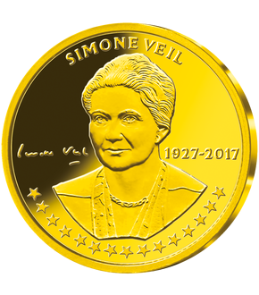 Rendez hommage à Simone Veil avec cette frappe dorée ! 