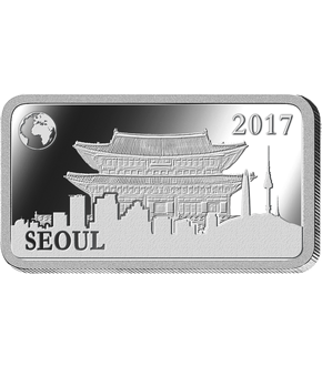 Seoul 2017 - Palais de Gyeongbokgung Lingots argent