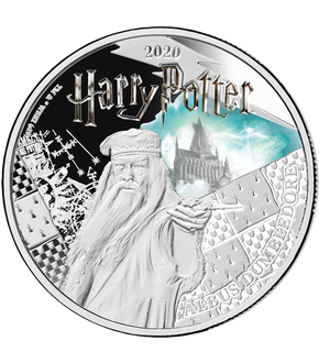 2 monnaies pour le prix d'1 ! La collection des monnaies officielles argentées «Harry Potter»