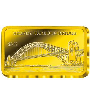 Le Harbour Bridge Sydney 2018 - Les Monument en Lingots or