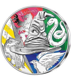 Monnaie officielle de 50 Euros en argent «Harry Potter : Les quatre maisons  2/4» 2021