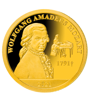 Wolfgang Amadeus Mozart, Fidji, 2021, AU999