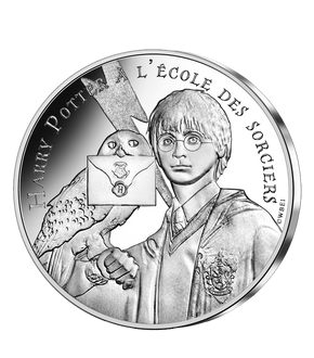 Collection des monnaies françaises en argent «Harry Potter - 20ème anniversaire du premier film»