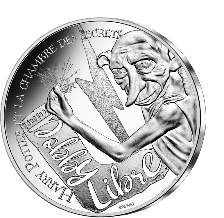 Monnaie officielle de 10 Euros en argent « Harry Potter et la Chambre des Secrets 3/18 » 2021