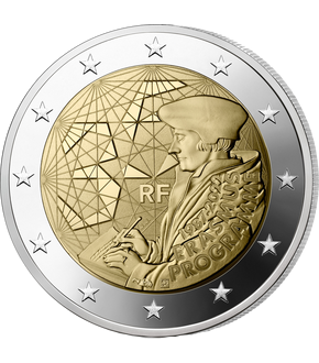 Monnaie commémorative de 2 Euros «35 ans du programme Erasmus» 2022 – BE – France